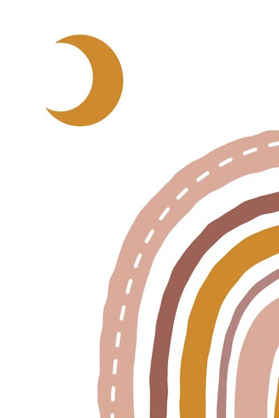 Abstract MoonVibes by jay stanley framed wall art