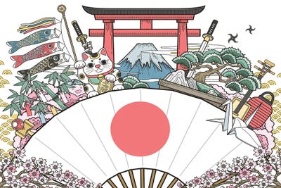 All Japan Has To Offer by jay stanley framed wall art