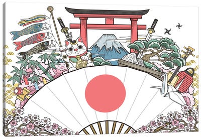 All Japan Has To Offer Canvas Art Print - Gates