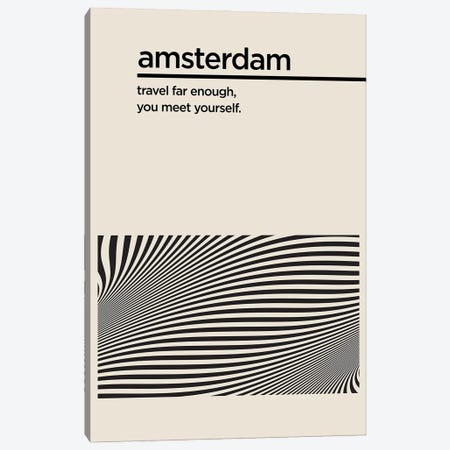 Amsterdam Travel II Canvas Print #STY74} by Jay Stanley Canvas Art