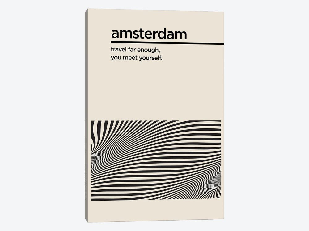 Amsterdam Travel II by Jay Stanley 1-piece Canvas Wall Art