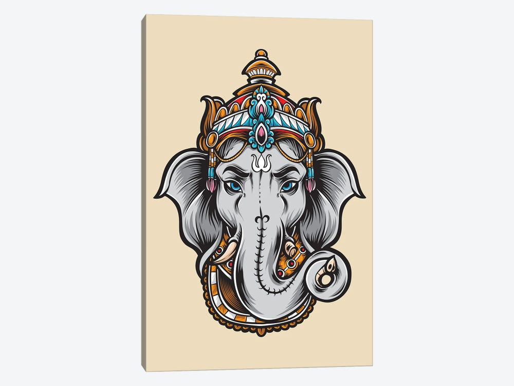 Ask Lord Ganesha by Jay Stanley 1-piece Art Print
