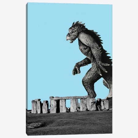 Attack On Stonehenge II Canvas Print #STY79} by Jay Stanley Art Print