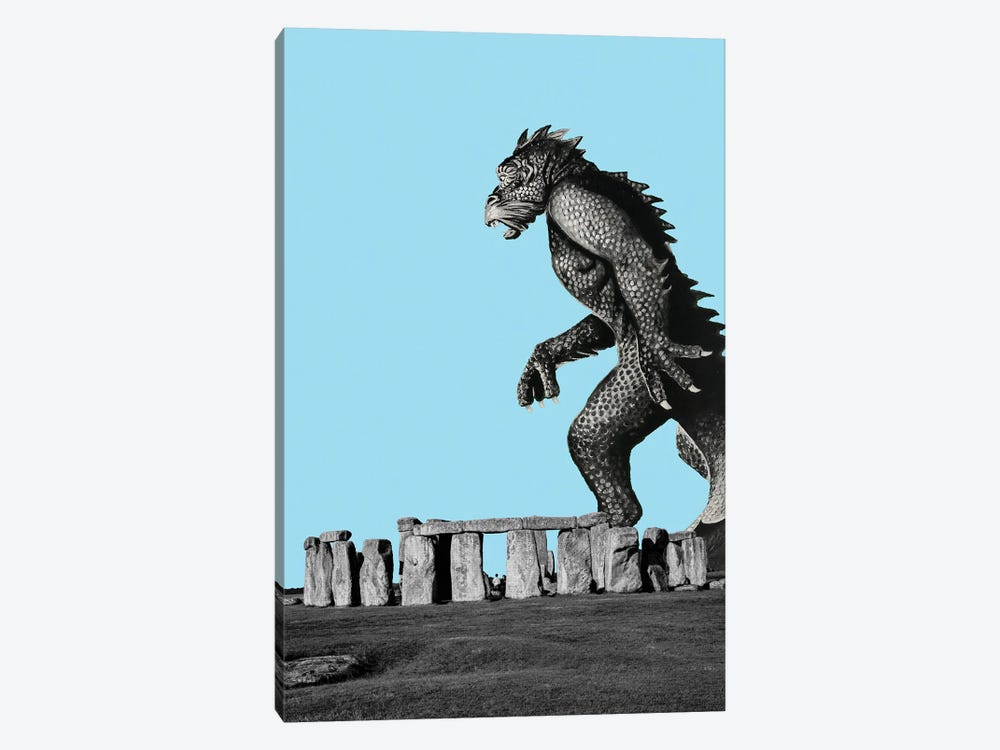 Attack On Stonehenge II by Jay Stanley 1-piece Canvas Art Print