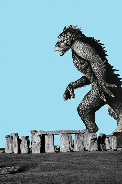 Ancient Ruins: Attack On Stonehenge II by jay stanley