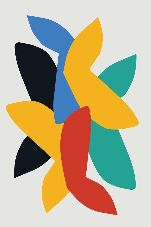 Abstract Birds by Jay Stanley wall art