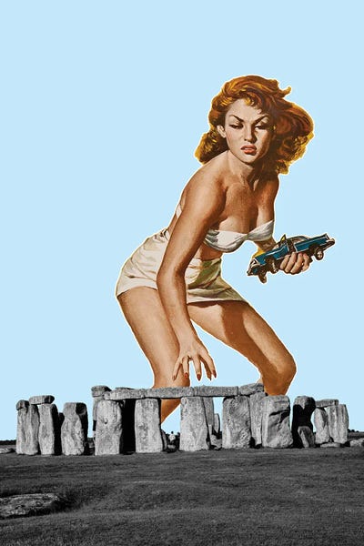 jay stanley: Attack On Stonehenge by jay stanley