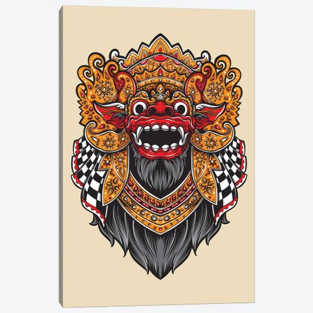 Balinese Mythology Canvas Print #STY81} by Jay Stanley Canvas Art
