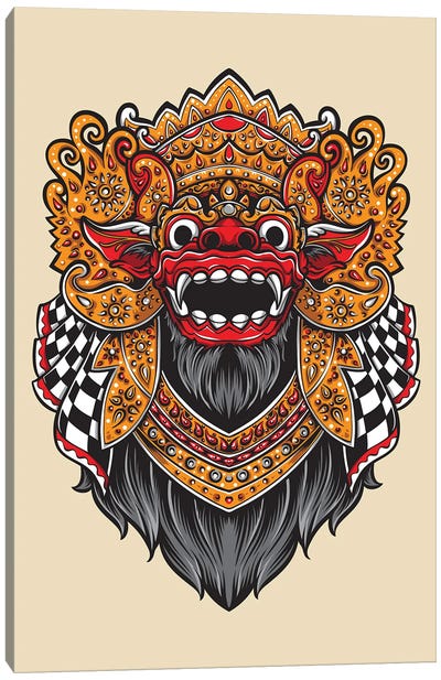 Balinese Mythology Canvas Art Print - Jay Stanley