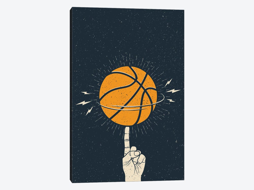 Basketball Is Fun by Jay Stanley 1-piece Canvas Print