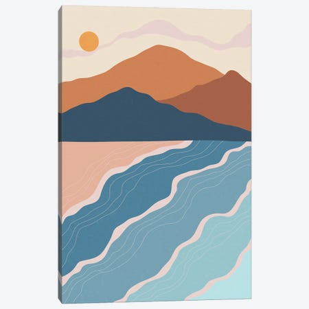 Beach And Mountains III Art Print by Jay Stanley | iCanvas