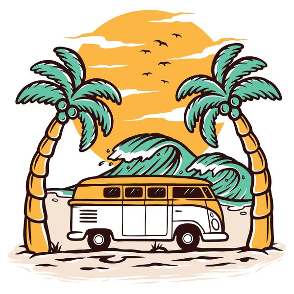 Illustrations: Between Two Palms by jay stanley