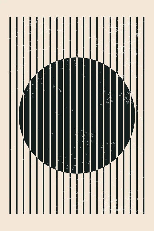 Black And White Geometric Shapes I