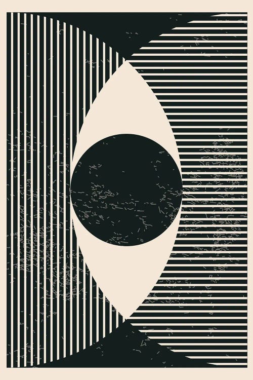 Black And White Geometric Shapes II