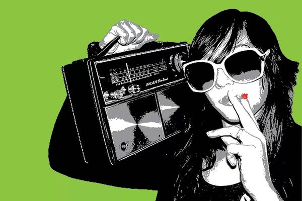 Steez: Boombox Joint Green by Steez
