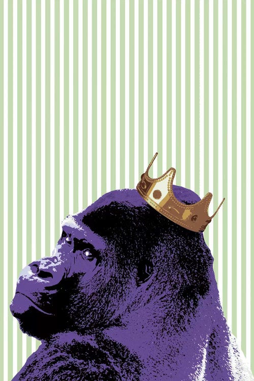 Crown Ape by Steez wall art