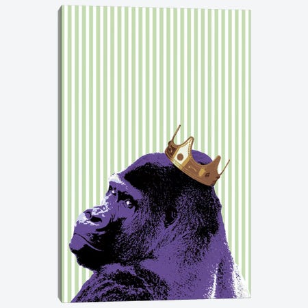 Crown Ape Canvas Print #STZ20} by Steez Art Print