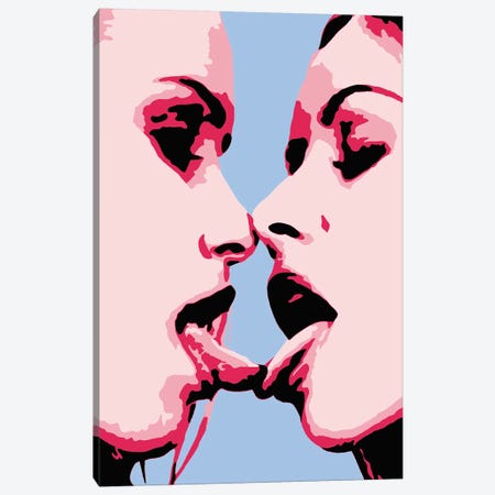 French Canvas Print #STZ32} by Steez Canvas Art