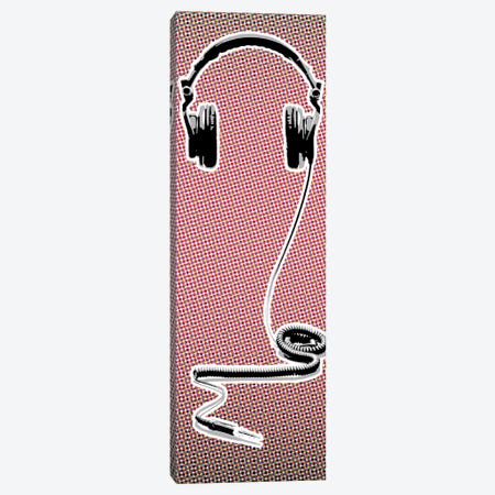 Headphones Canvas Print #STZ35} by Steez Canvas Print