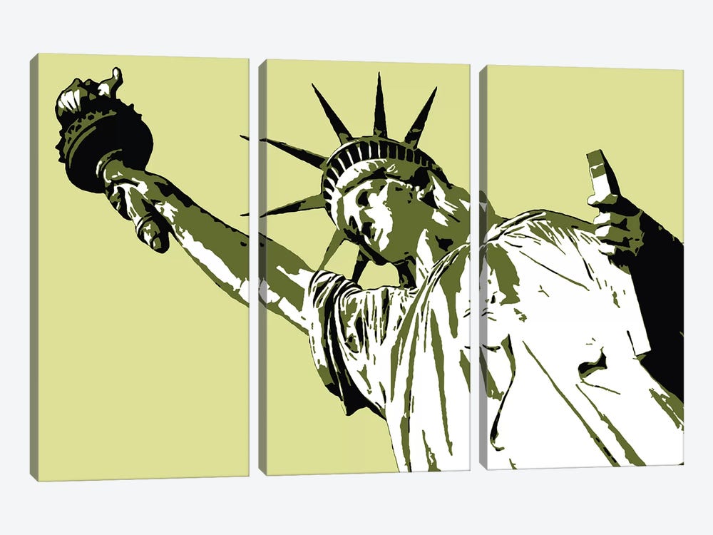 Lady Liberty by Steez 3-piece Art Print