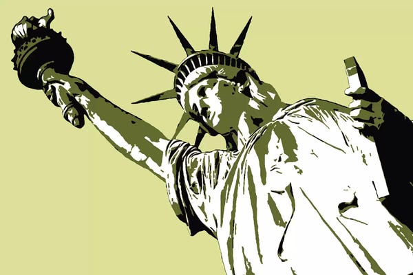 Statue Of Liberty: Lady Liberty by Steez