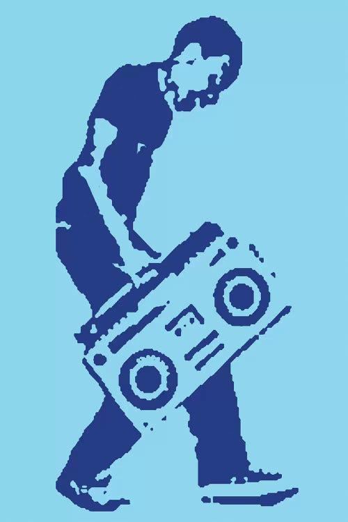 Master Blaster by Steez wall art