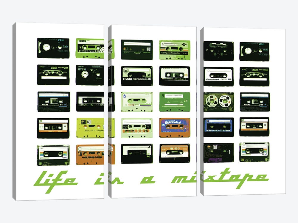 Mixtape by Steez 3-piece Art Print