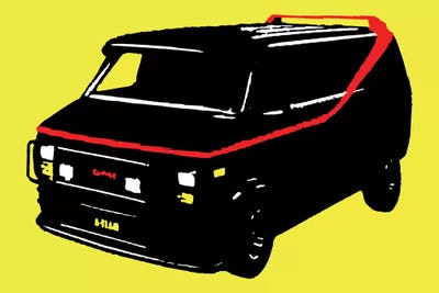 A-Teamer by Steez multi panel art