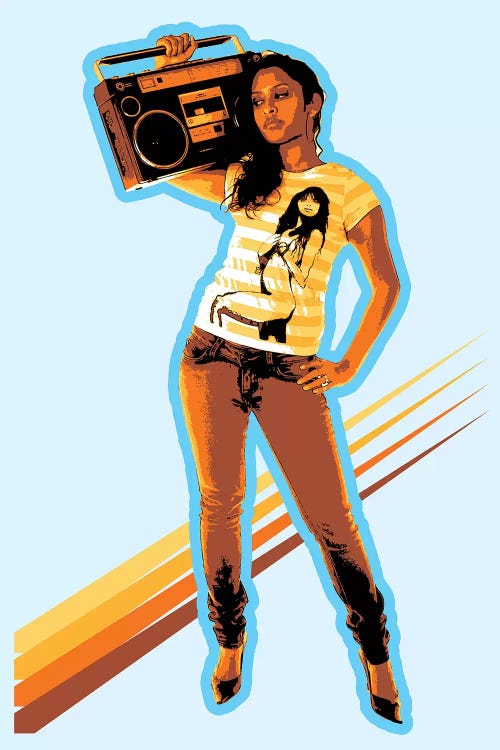Sasha by Steez wall art