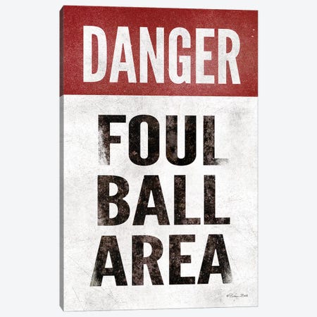 Foul Ball Area Canvas Print #SUB12} by Susan Ball Canvas Art Print