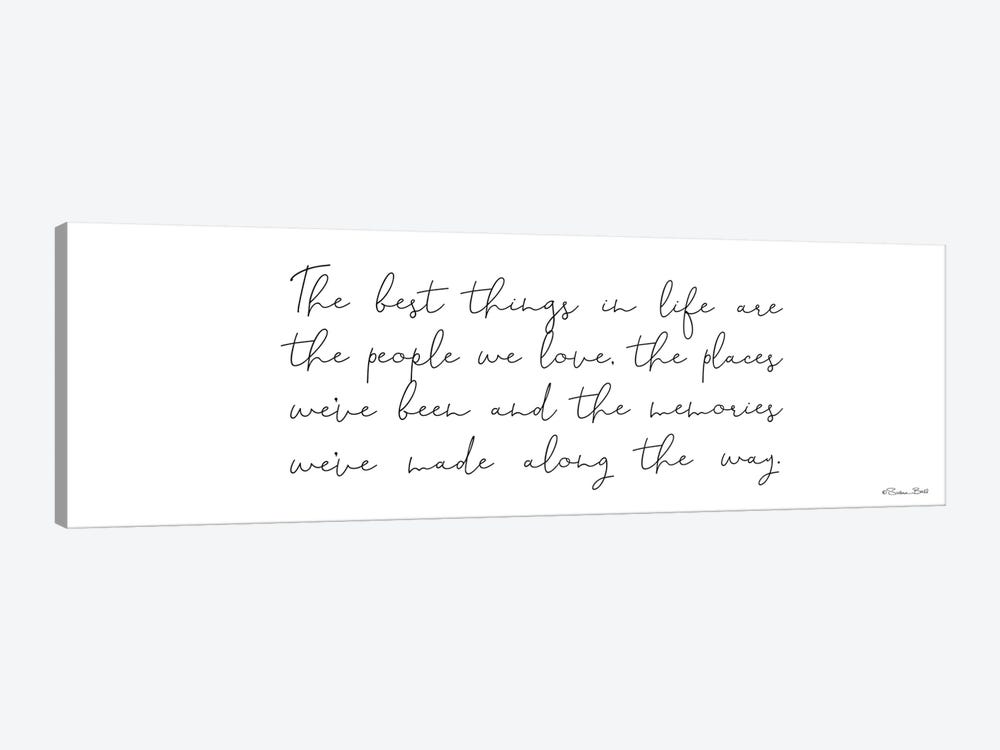 The Best Things In Life by Susan Ball 1-piece Canvas Art Print