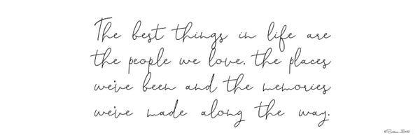 The Best Things In Life