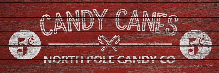 Candy Canes by Susan Ball wall art