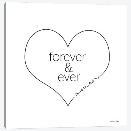 Forever & Ever Amen Canvas Print #SUB166} by Susan Ball Art Print