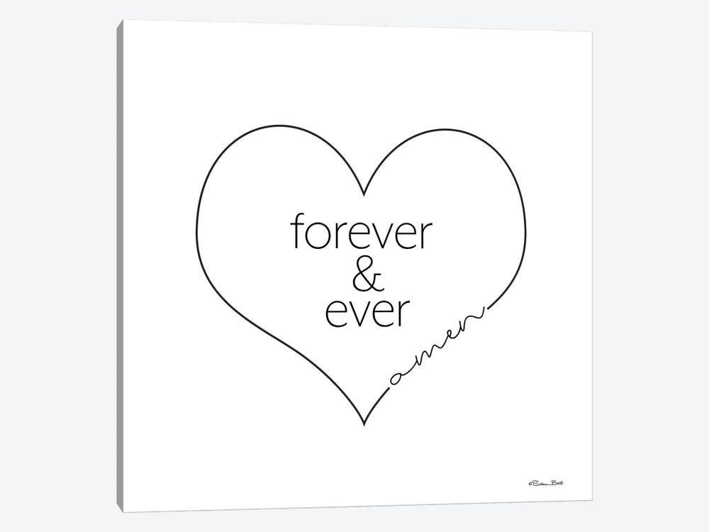 Forever & Ever Amen by Susan Ball 1-piece Canvas Print