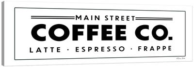 Main Street Coffee Co. Canvas Art Print