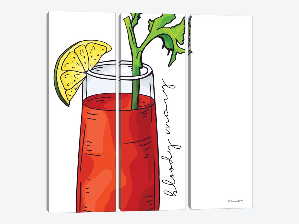 Bloody Mary by Susan Ball 3-piece Art Print