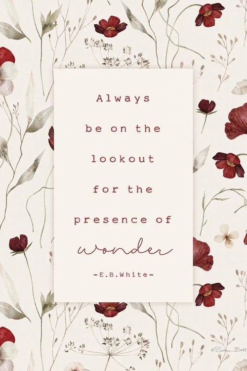 Presence Of Wonder by Susan Ball wall art