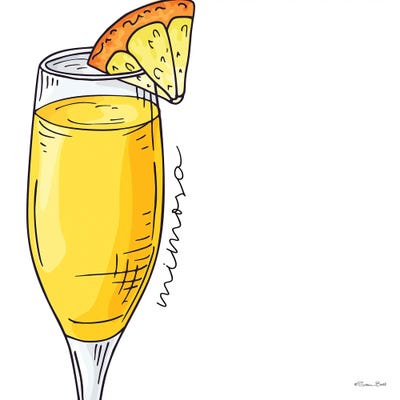 Canvas Print: Mimosa by Susan Ball - thumbnail