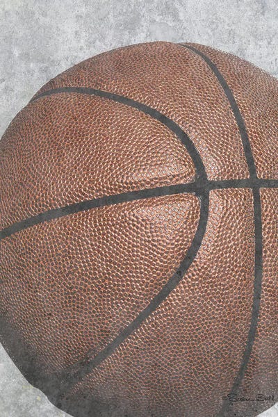 Kids Sports Art: Sports Ball - Basketball by Susan Ball