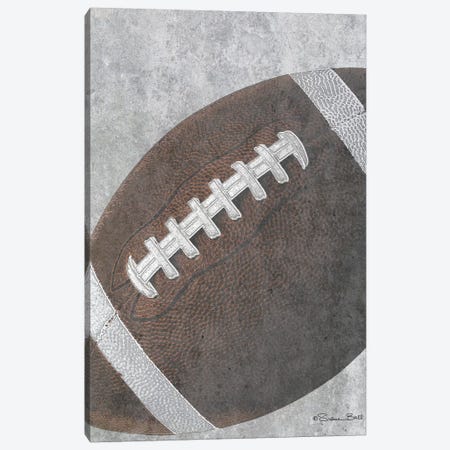 Sports Ball - Football Canvas Print #SUB25} by Susan Ball Canvas Print