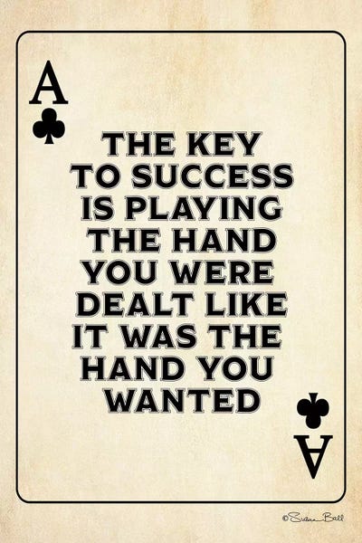 Cards & Board Games: Ace of Clubs by Susan Ball