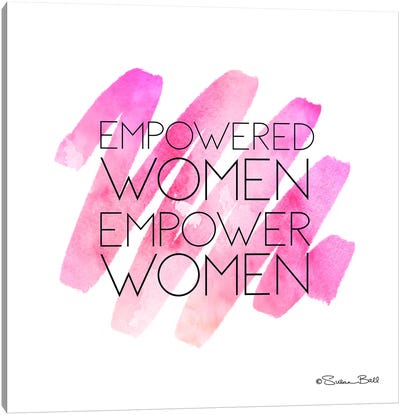 Empowered Women Canvas Art Print - Women's Empowerment Art