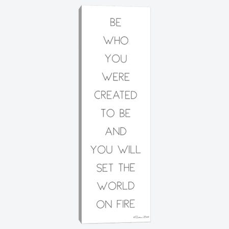 Be Who You Were Created to Be Canvas Print #SUB5} by Susan Ball Canvas Art