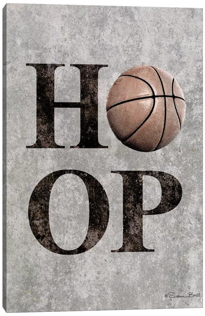 Basketball HOOP Canvas Art Print