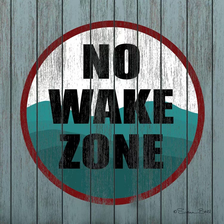 No Wake Zone 