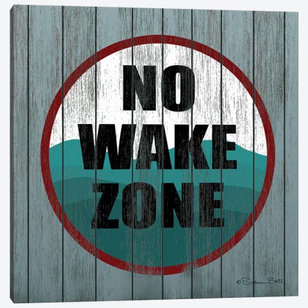 No Wake Zone  Canvas Print #SUB68} by Susan Ball Canvas Wall Art