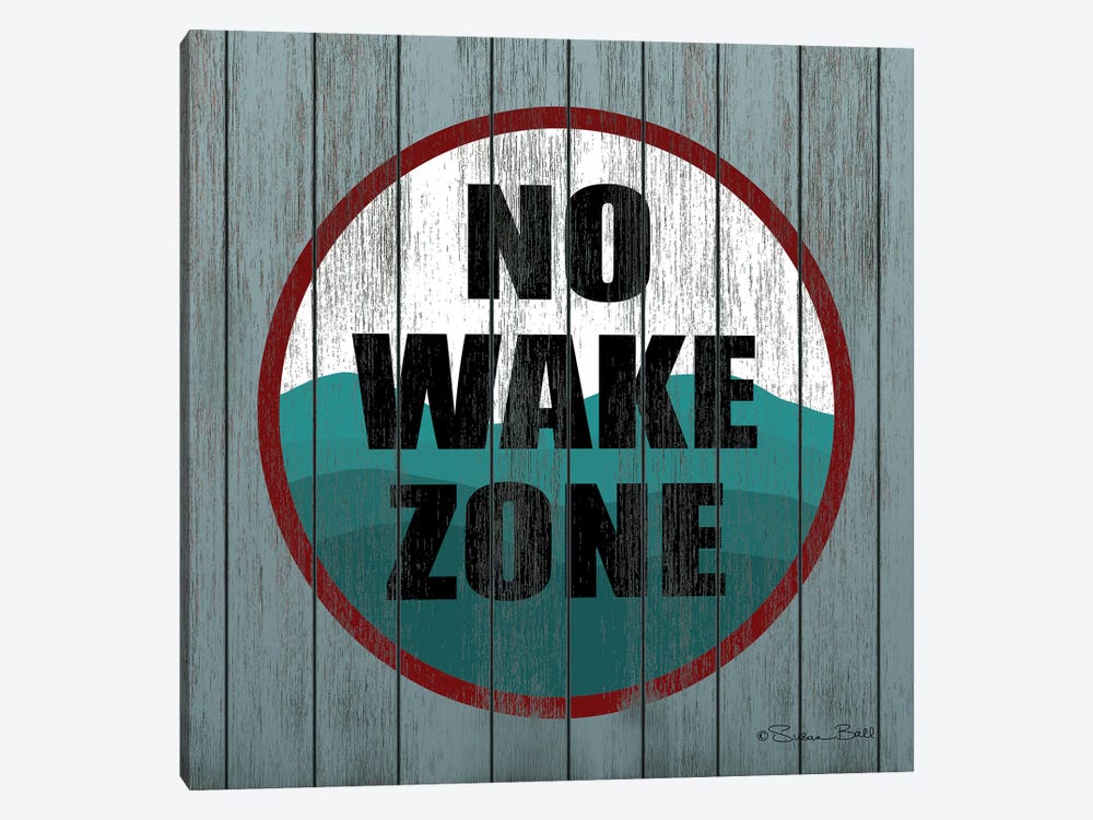 No Wake Zone  by Susan Ball 1-piece Art Print