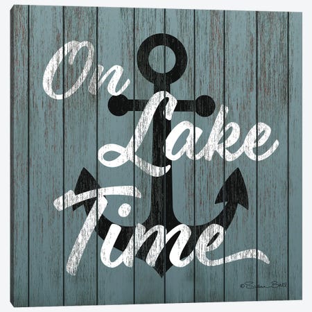 On Lake Time  Canvas Print #SUB69} by Susan Ball Canvas Wall Art