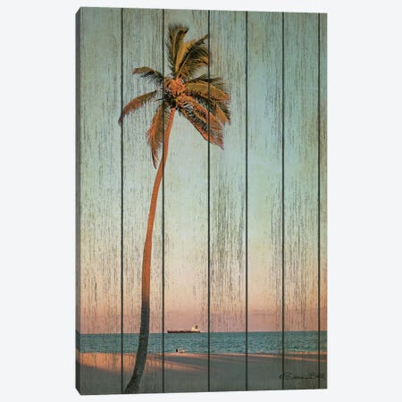 Vintage Palm  Canvas Print #SUB75} by Susan Ball Canvas Art